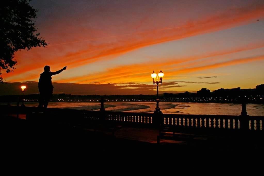 Albor II Hotell Gijón Eksteriør bilde