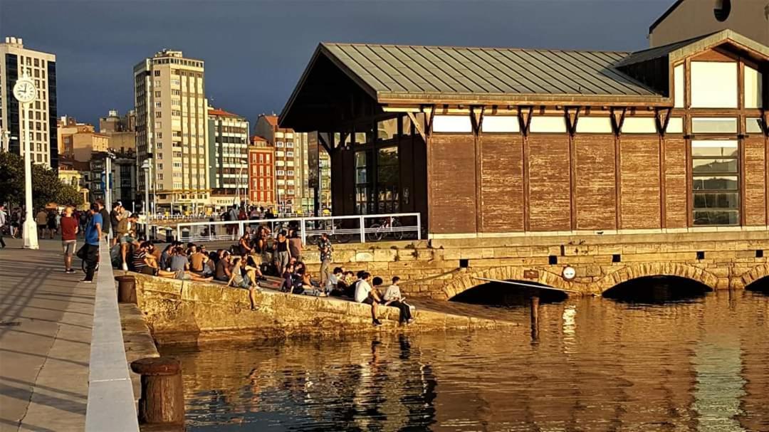Albor II Hotell Gijón Eksteriør bilde
