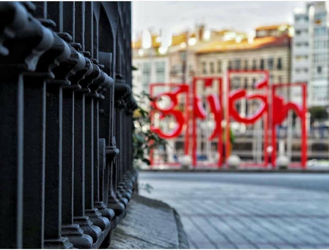 Albor II Hotell Gijón Eksteriør bilde